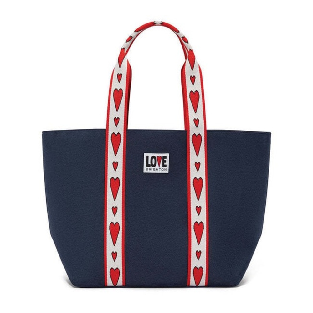 NWT BRIGHTON Velveteen Love Tote